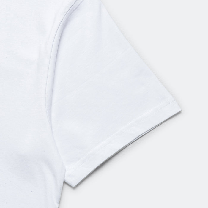 Mens Post Running High White SS - White