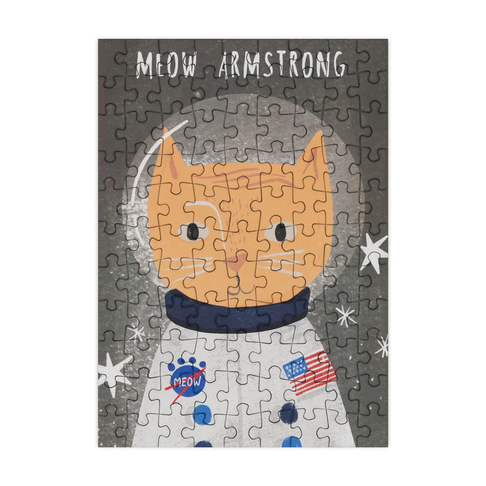 Meow Armstrong | 99 Piece Mini Jigsaw Puzzle