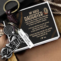 Motorcycle Keychain - Biker - To My Daughter - I Am So Proud Of You - Gkx17001