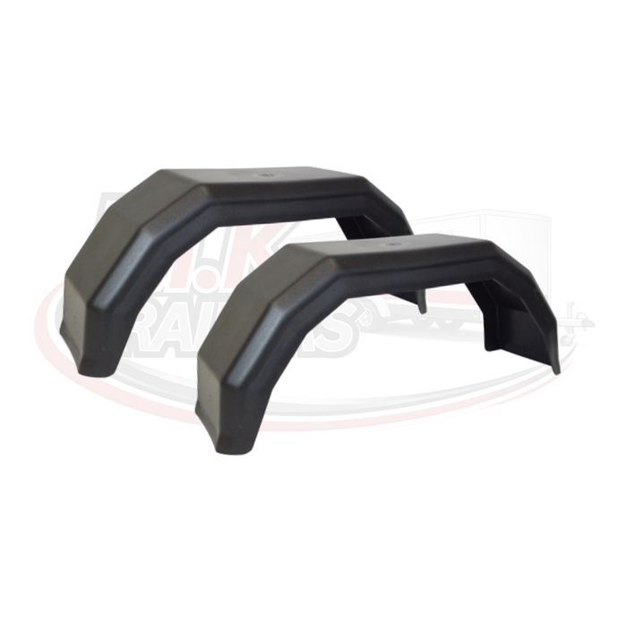 Mudguards for 8" Trailer Wheels - Standard