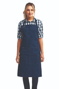 Artisan Collection by Reprime Navy "Calibre" Bib Adjustable Apron (4 Pocket Pouch)