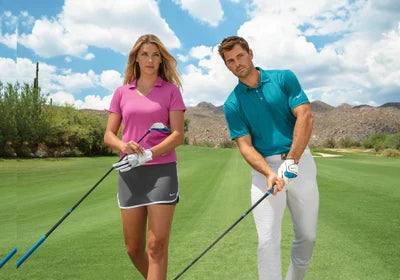 Nike Ladies Dri-FIT Vertical Mesh Polo