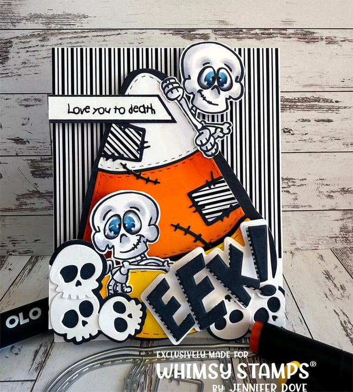 No Bones About It Clear Stamps - Whimsy Stamps