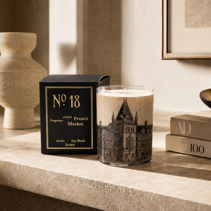 No.18 1920's French Market Wood Candle