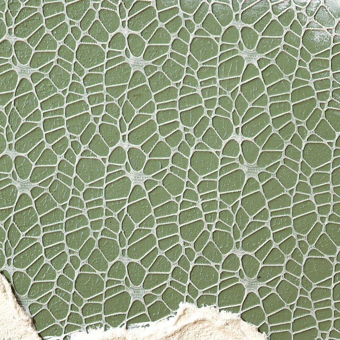 Close-up of Nolan Modern Framed Textured Wall Art, highlighting the intricate 3D textured surface, hand-painted details, and the quality of the poly-cotton canvas.