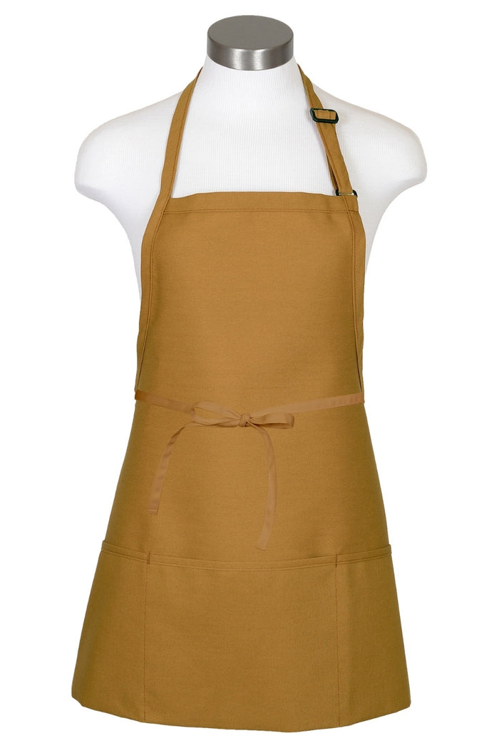 Fame Nutmeg Bib Adjustable Apron (3 Pockets)