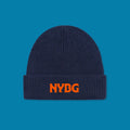 NYBG Cashmere Wool Beanie | Navy