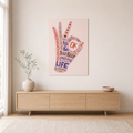 OK — A Pastel Motivational Print