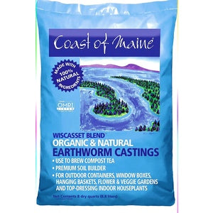 Organic Wiscasset Earthworm Castings Blend - 8 Qt. - Seed World