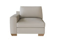 PB Big Sur Square Arm Left Arm Chair Cover, PB Big Sur sectional components slipcover - LindaKale