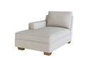 PB Big Sur Square Arm Left Arm Chaise Cover, PB Big Sur sectional components slipcover - LindaKale