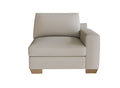 PB Big Sur Square Arm Right Arm Chair Cover, PB Big Sur sectional components slipcover - LindaKale