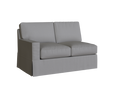 PB Buchanan Square Arm Left Arm Loveseat Cover, PB Buchanan sectional components slipcover - LindaKale
