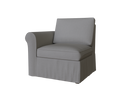 PB Cameron Roll Arm Left Arm Chair Cover, PB  Cameron sectional components slipcover - LindaKale