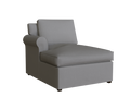 PB Cameron Roll Arm Left Arm Chaise Cover, PB Cameron sectional components slipcover - LindaKale