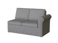 PB Cameron Roll Arm Right Arm Loveseat Cover, PB Cameron sectional components slipcover - LindaKale