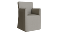 PB Classic Dining Armchair Slipcover, Long Slipcover - LindaKale
