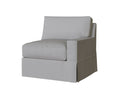 PB Comfort Square Arm Right Arm Chair Cover, PB comfort sectional components slipcover - LindaKale