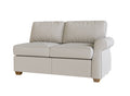 PB Fremont Roll Arm Right Arm Loveseat Cover, PB Fremont sectional components slipcover - LindaKale