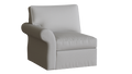 PB Pearce Roll Arm Left Arm Chair Cover, PB Pearce sectional components slipcover - LindaKale
