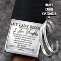 Personalized Couple Bracelets - Biker - My Lady Biker - I Love You - Gbt13034