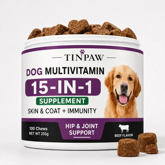 Pet Multivitamin Soft Chews - Vitamins & Supplements - TinPaw