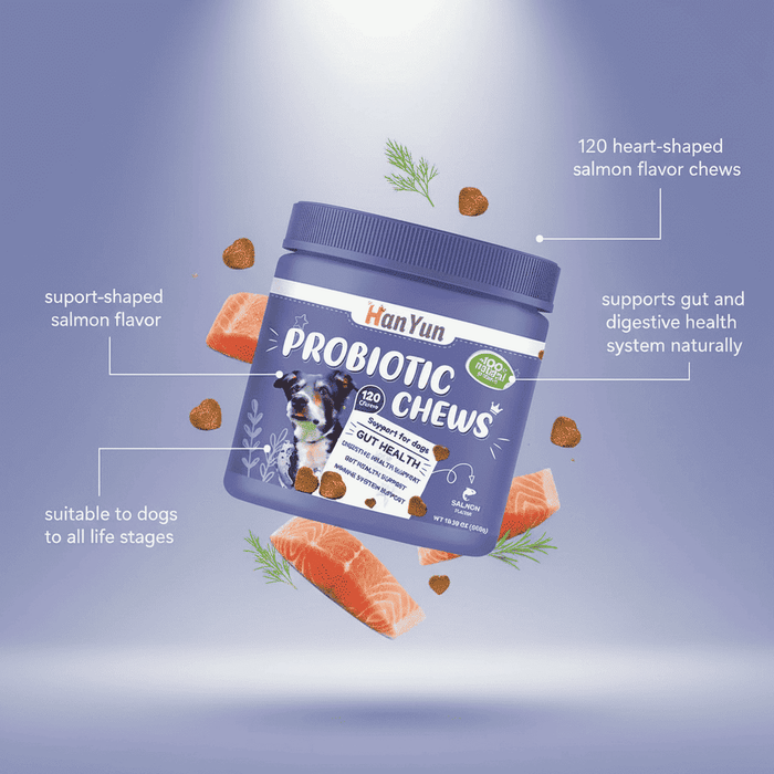 Pet Probiotic Soft Chews - Dog Health - TinPaw