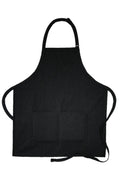 DayStar Pinstripe Bib Adjustable Apron (2 Pockets)