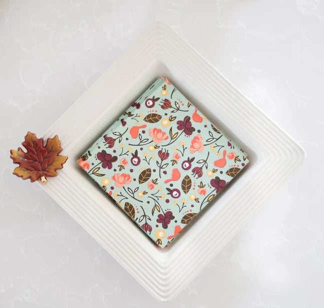 pinstripes napkin and candy holder