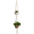 Plant Hanger 2 Tier Woven 60" - Seed World