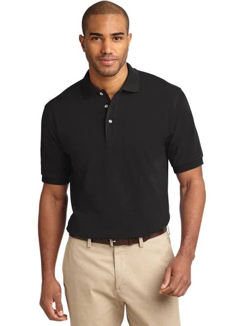 Port Authority Tall Heavyweight Cotton Pique Polo