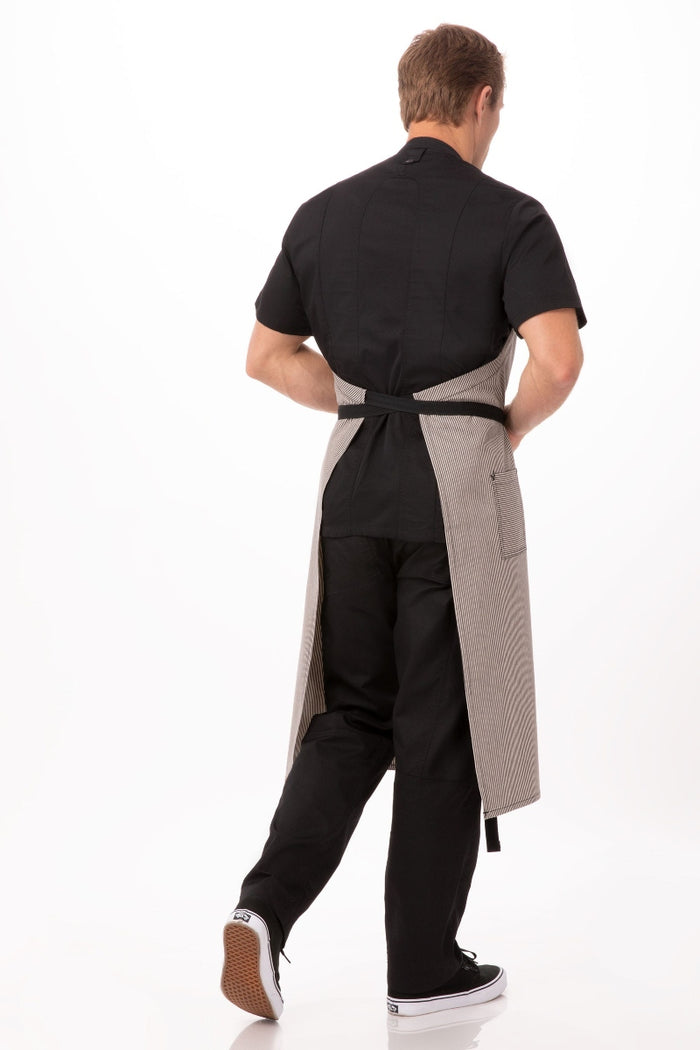 Chef Works Portland Black Chefs Bib Apron