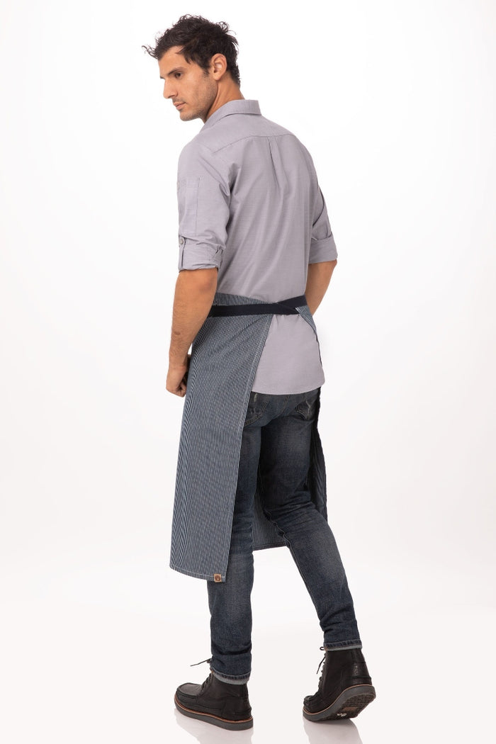 Chef Works Portland Indigo Blue Bistro Apron