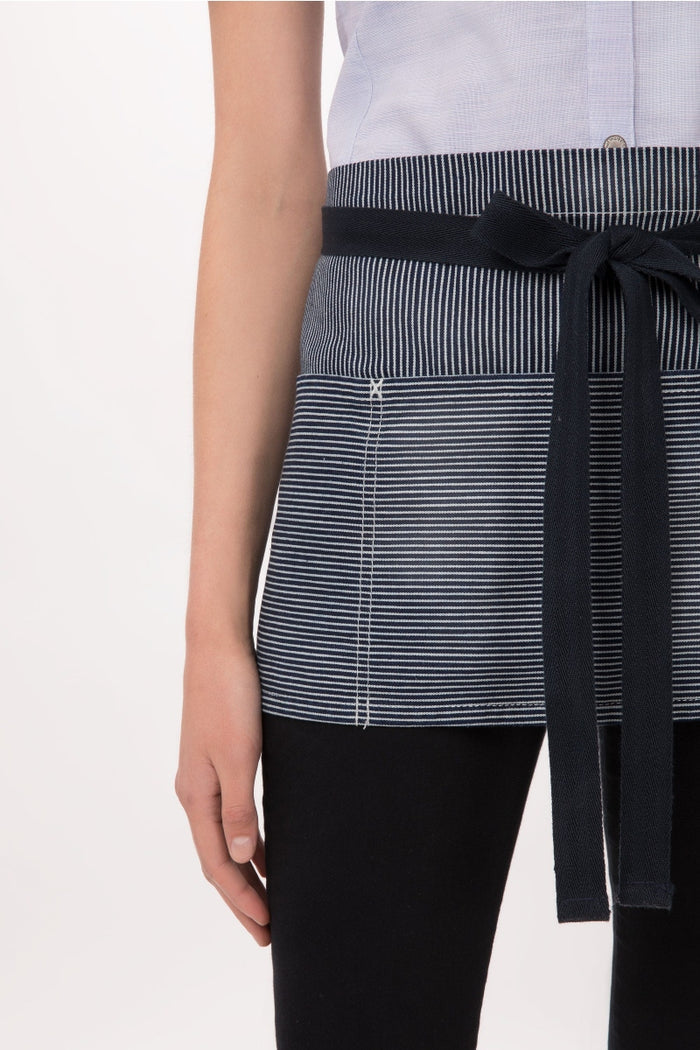 Chef Works Portland Indigo Blue Waist Apron