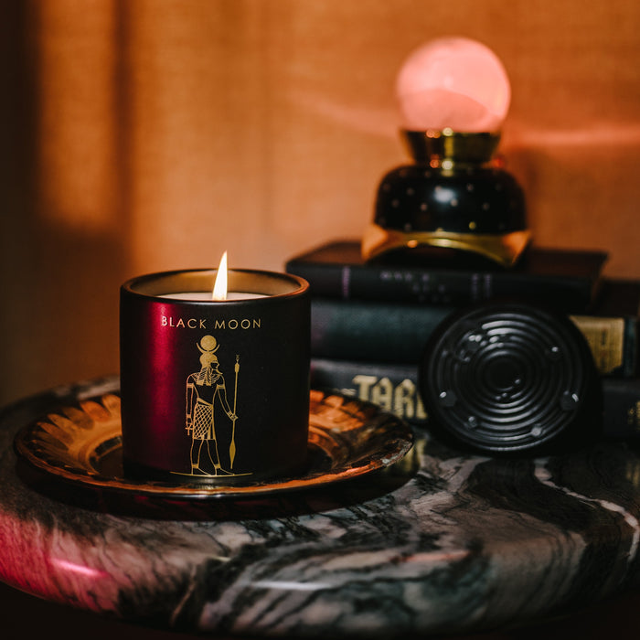 Potion Collection - Ceramic Candle - Black Moon