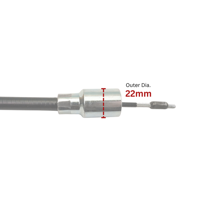 Quick Connect Pronto Brake Cables for KNOTT - Mushroom End - Pack of 2