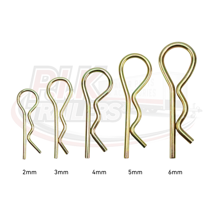 R Clips -  Various Sizes