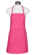 Fame Raspberry Cover Up Bib Apron (No Pockets)
