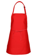 Fame Red Cover Up Bib Adjustable Apron (No Pockets)