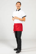 Uncommon Threads Red Waist Apron (2 Pockets)