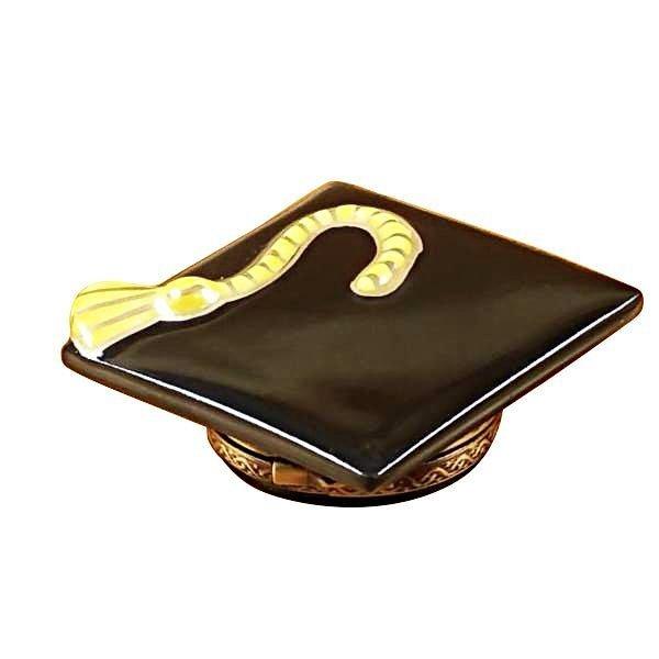 Graduation Cap Porcelain Limoges professional graduation French Trinket Box