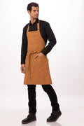 Chef Works Rockford Nutmeg Bib Apron