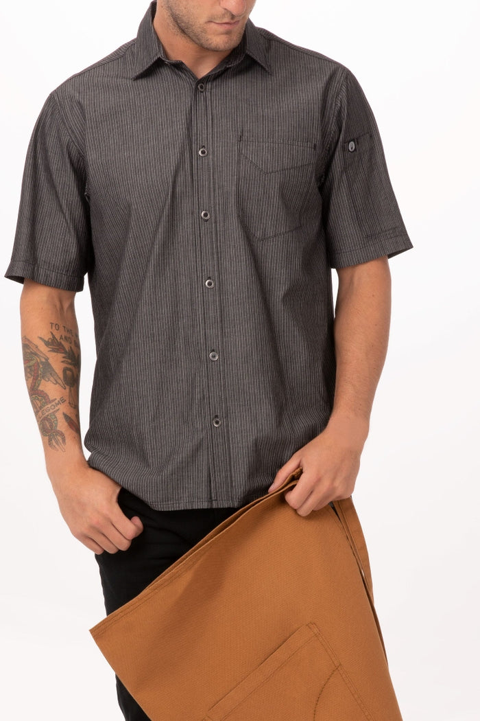 Chef Works Rockford Nutmeg Bistro Apron (2 Pockets)