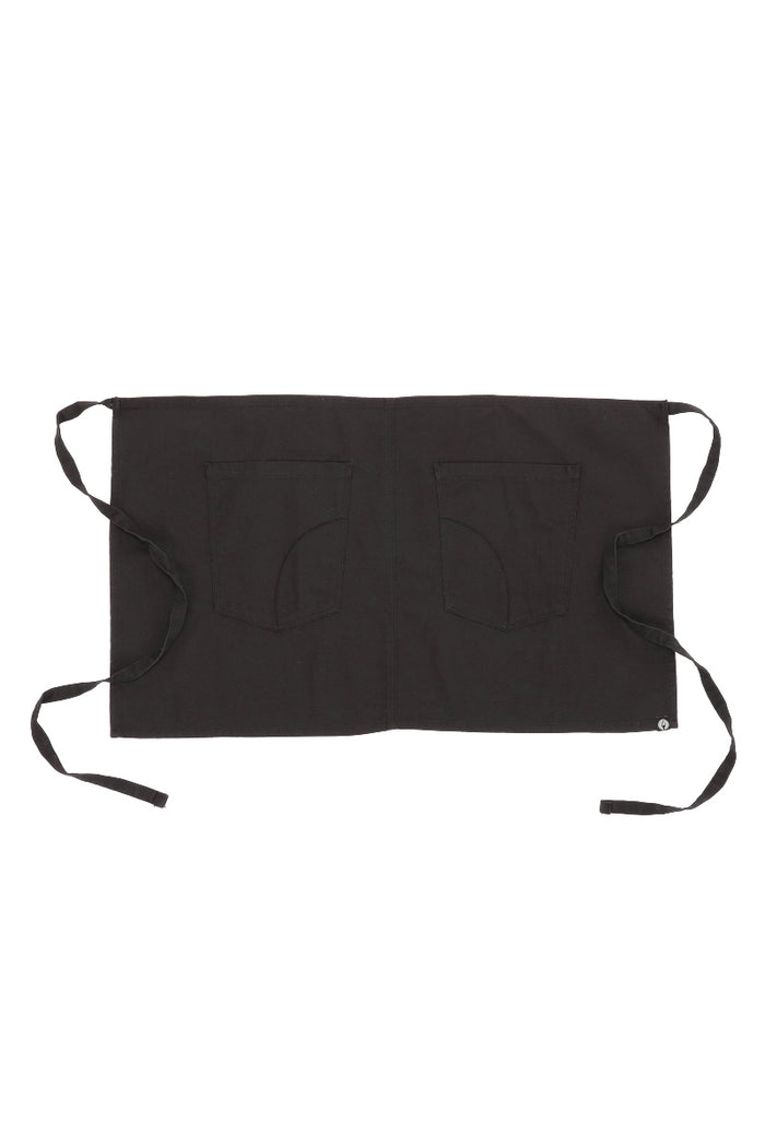 Chef Works Rockford Steel Grey Half Bistro Apron