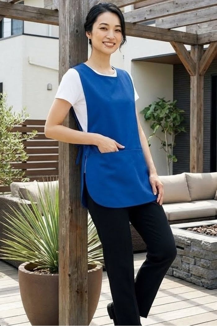 Fame Royal Blue Cobbler Apron (2 Pockets)