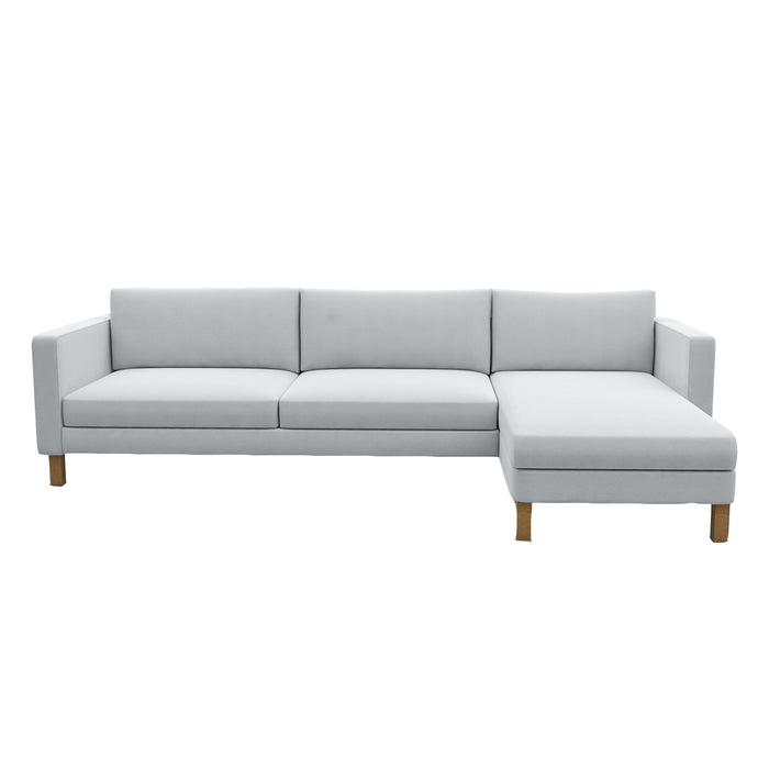 Karlstad 3 Seat Sofa with Chaise Cover 285cm (112.5") - LindaKale