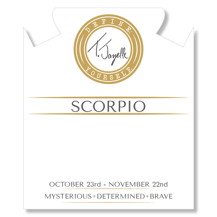 Scorpio Gold Vermeil Zodiac Necklace