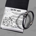 Skull Cuff Bracelet - Skull - To My Wife - Love You To The Moon And Back - Gbbh15001