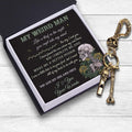 Skull Keychain Holder - Skull & Tattoo - My Weird Man - Make Me A Better Person - Gkci26010
