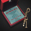 Skull Keychain Holder - Skull & Tattoo - My Weird Man - You Are My One And Only - Gkci26006